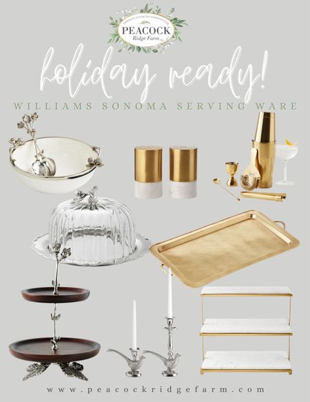 Be ready for your guests this fall and winter with these gorgeous serving dishes from Williams Sonoma. 

#LTKSeasonal #LTKhome #LTKGiftGuide