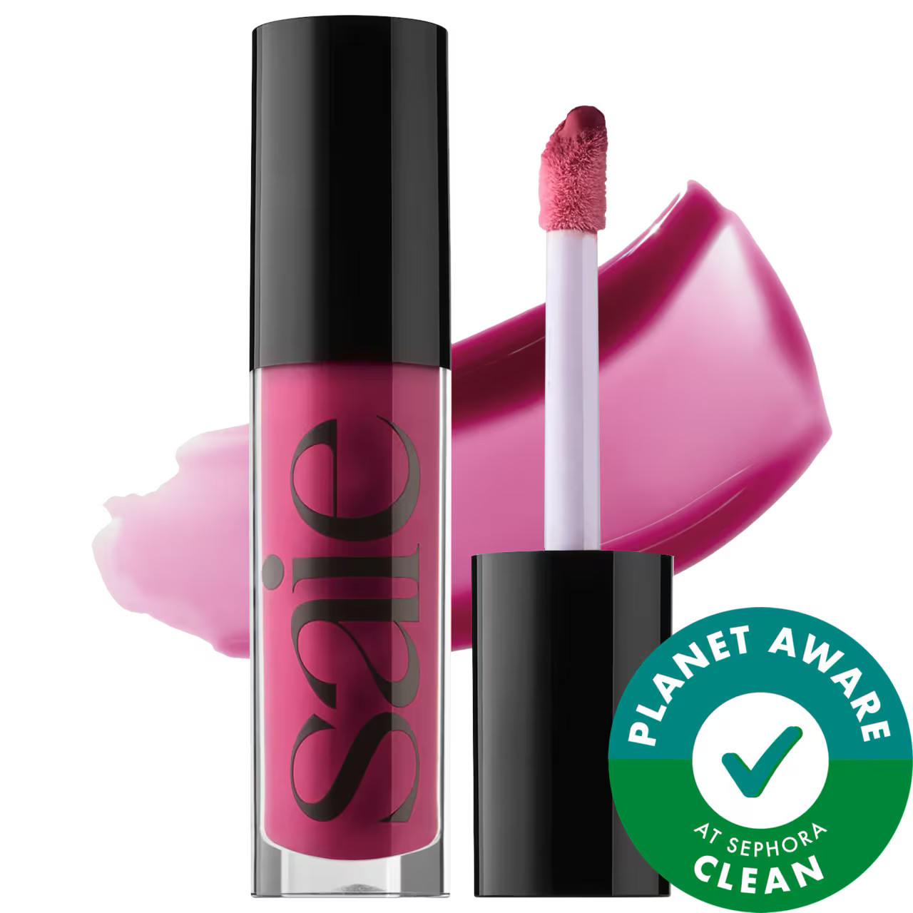 Saie Glossybounce High-Shine Hydrating Lip Gloss Oil Dream 0.17 oz/5 mL | Sephora (US)