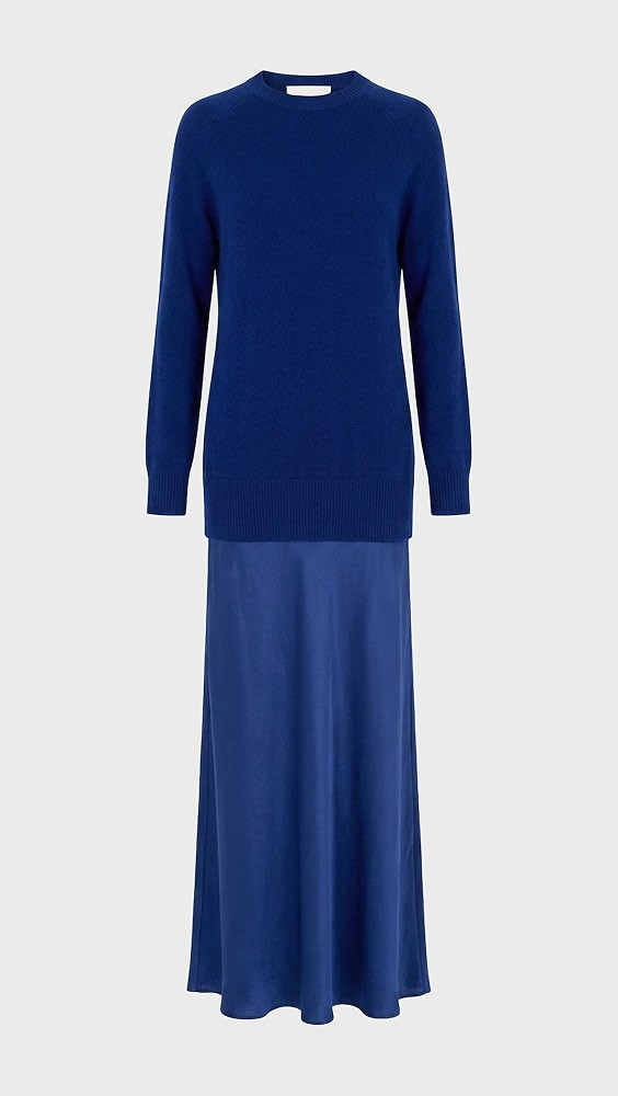 Monument Long Silk Dress | Shopbop