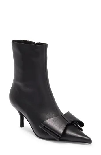 Jeffrey Campbell Bow Bootie in Black at Nordstrom Rack, Size 9.5 | Nordstrom Rack