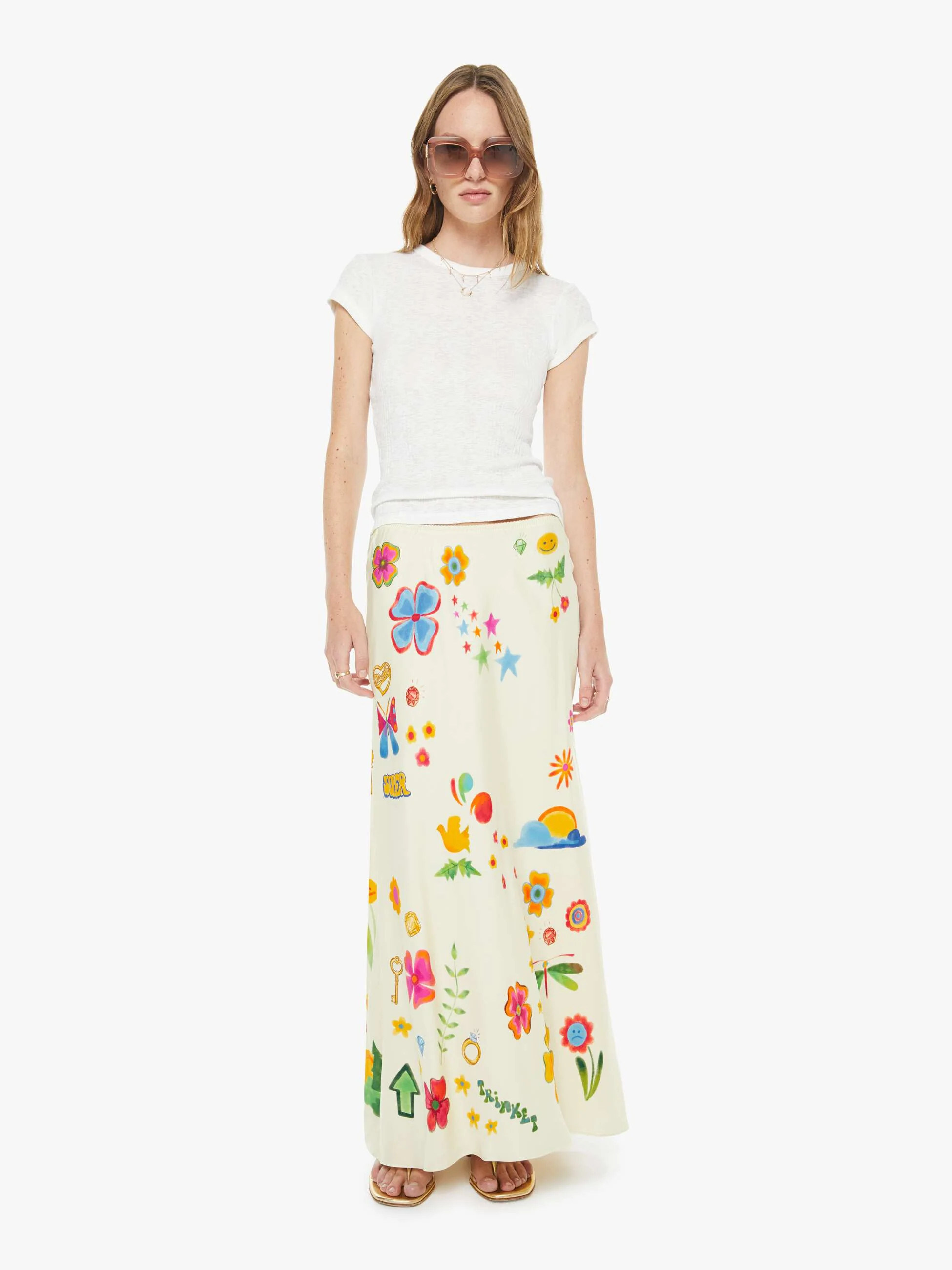 The Slip Through Your Fingers - Spin Me Around - Mystical Garden | Mother Denim