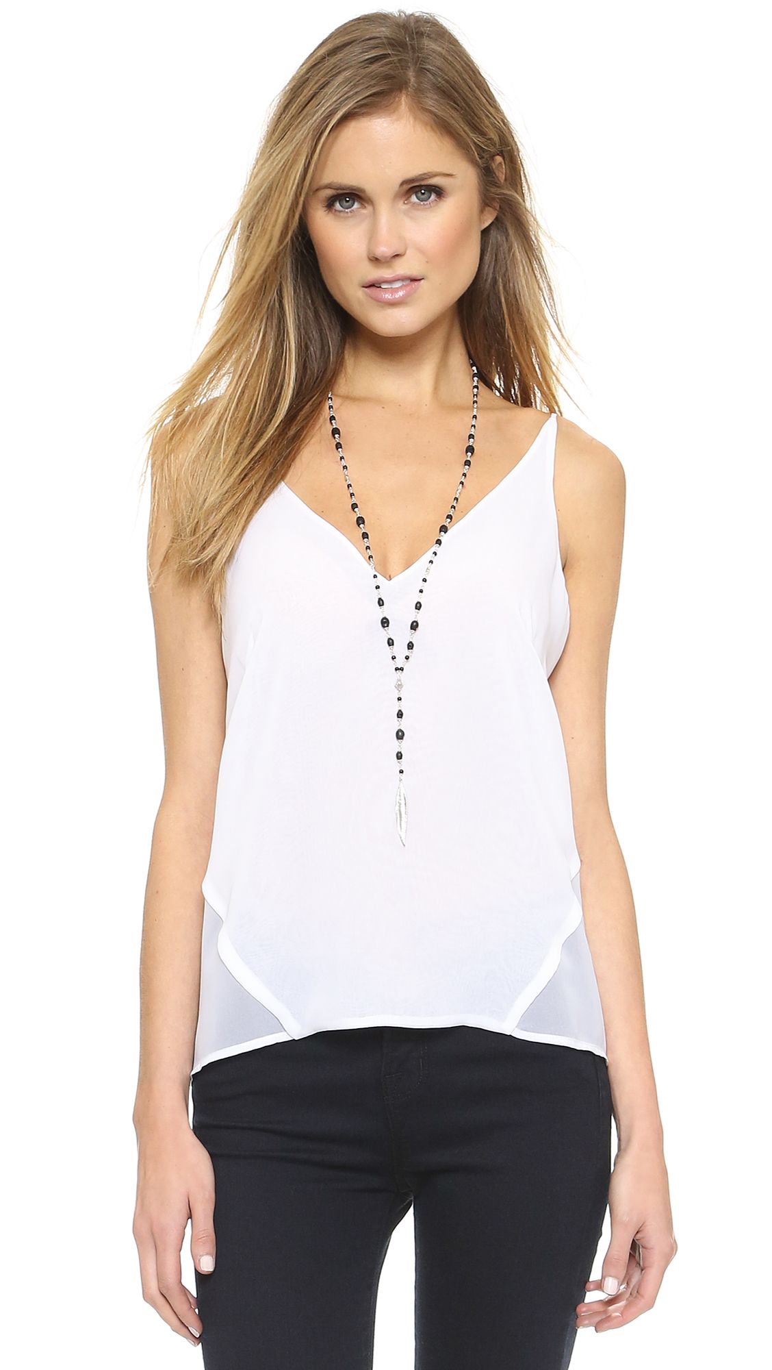 J Brand Lucy Camisole - White | Shopbop