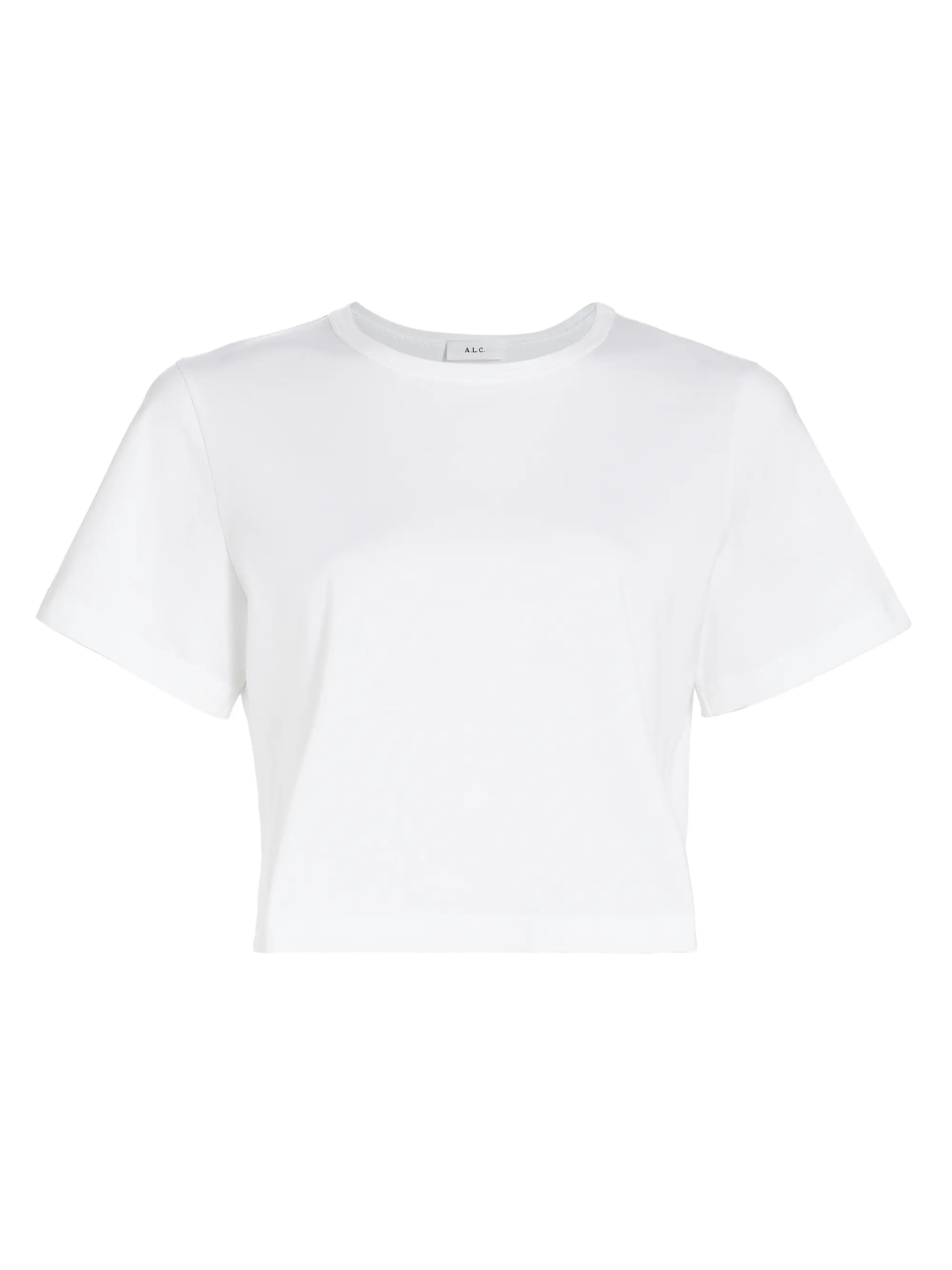 Julia Cotton Cropped T-Shirt | Saks Fifth Avenue