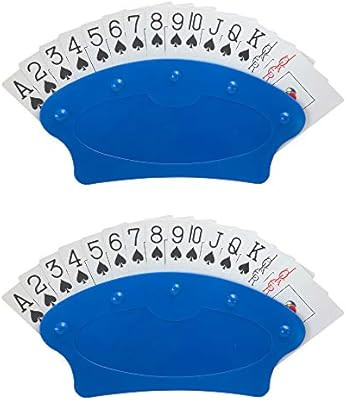 YH Poker Set of Two Hands Free Playing Card Holders | Amazon (US)
