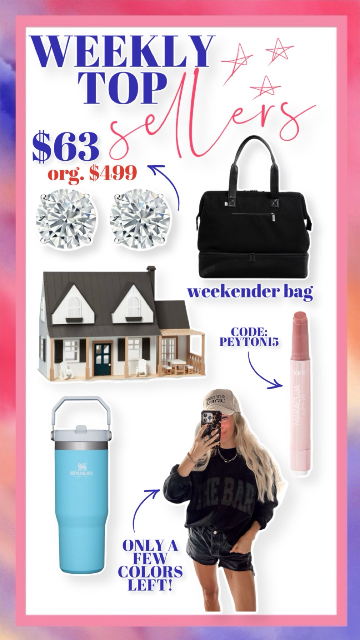 top sellers - huge deal on 2 karat earrings (savings over $400)!

@walmart @tarte @stanley @thebar @beis @revolve @target

#LTKHoliday #LTKfindsunder100 #LTKstyletip
