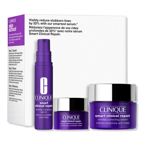 Skin School Supplies: Smooth + Renew Lab Anti-Aging Skincare Set - Clinique | Ulta Beauty | Ulta