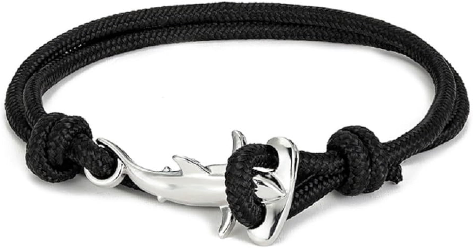 Hammerhead Sharks Bracelet Ocean Lovers Nautical Multilayer Wrapped Waterproof Rope Bracelet Coup... | Amazon (US)