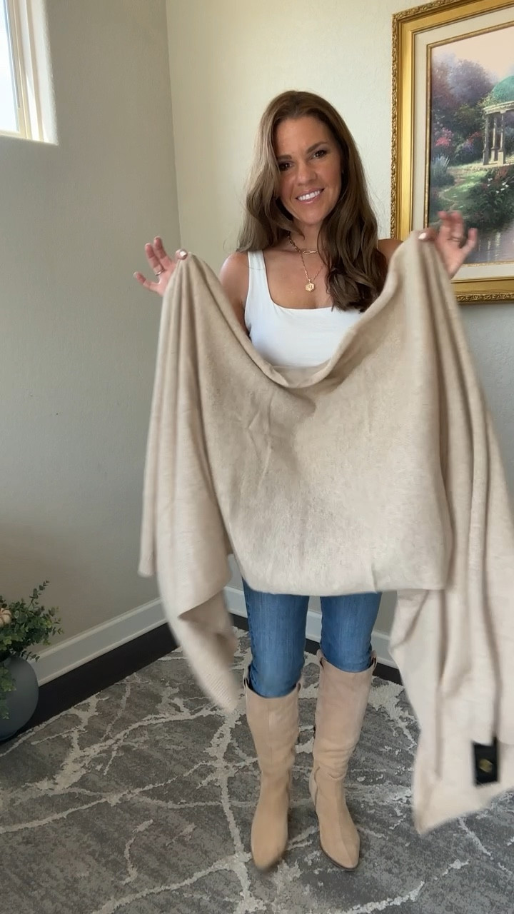 Beautiful cashmere scarf / shawl / wraps make the perfect gifts for her and are on sale! Wear it as a wrap with jeans or dressy black pants, as a scarf with dress, and even cosy up with it as a blanket! Various colors available.

#ltksalealert #ltkstyletip

#LTKVideo #LTKCyberWeek #LTKGiftGuide