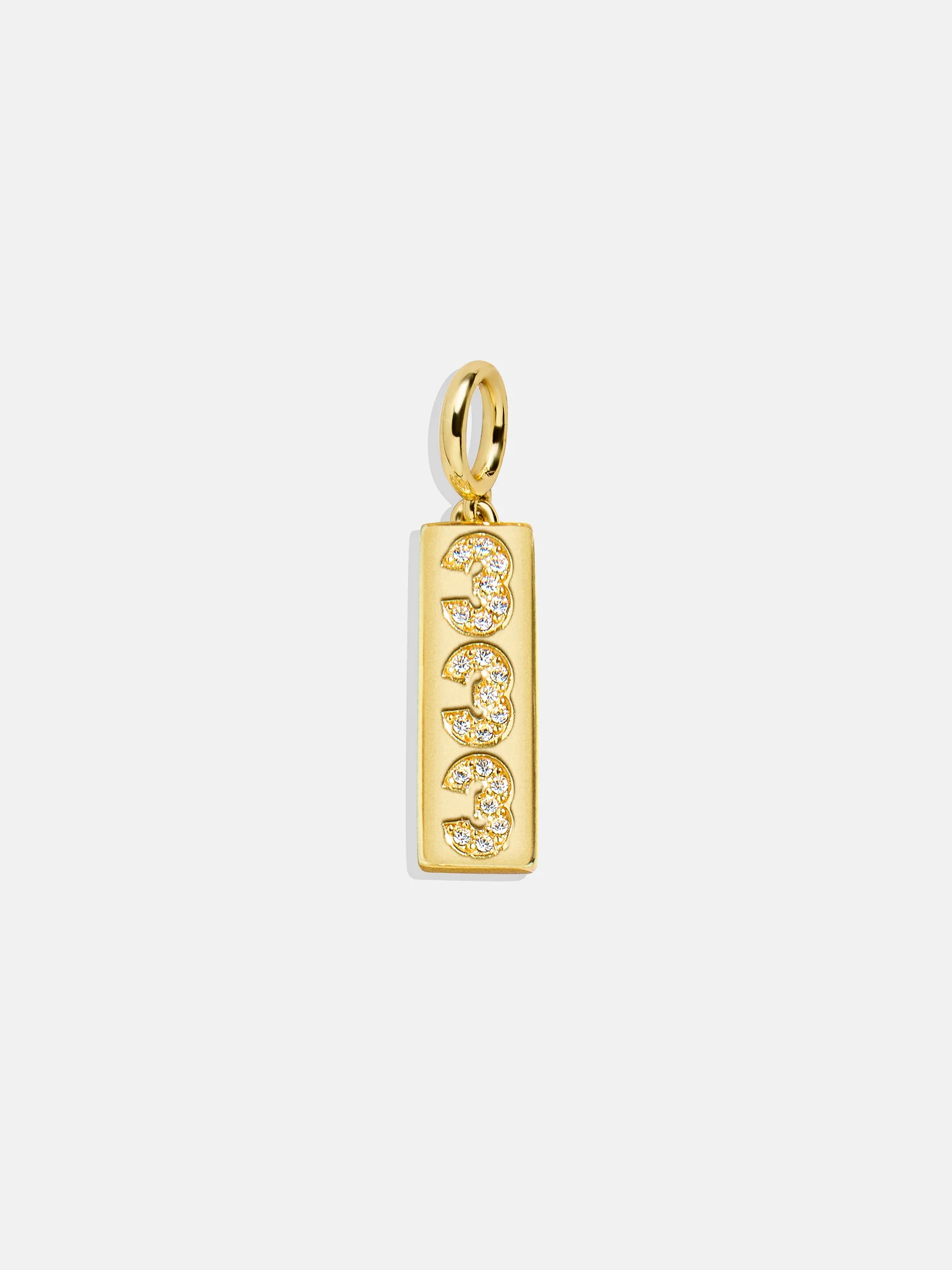 Angel Number Cluster Charm - 333 | BaubleBar (US)