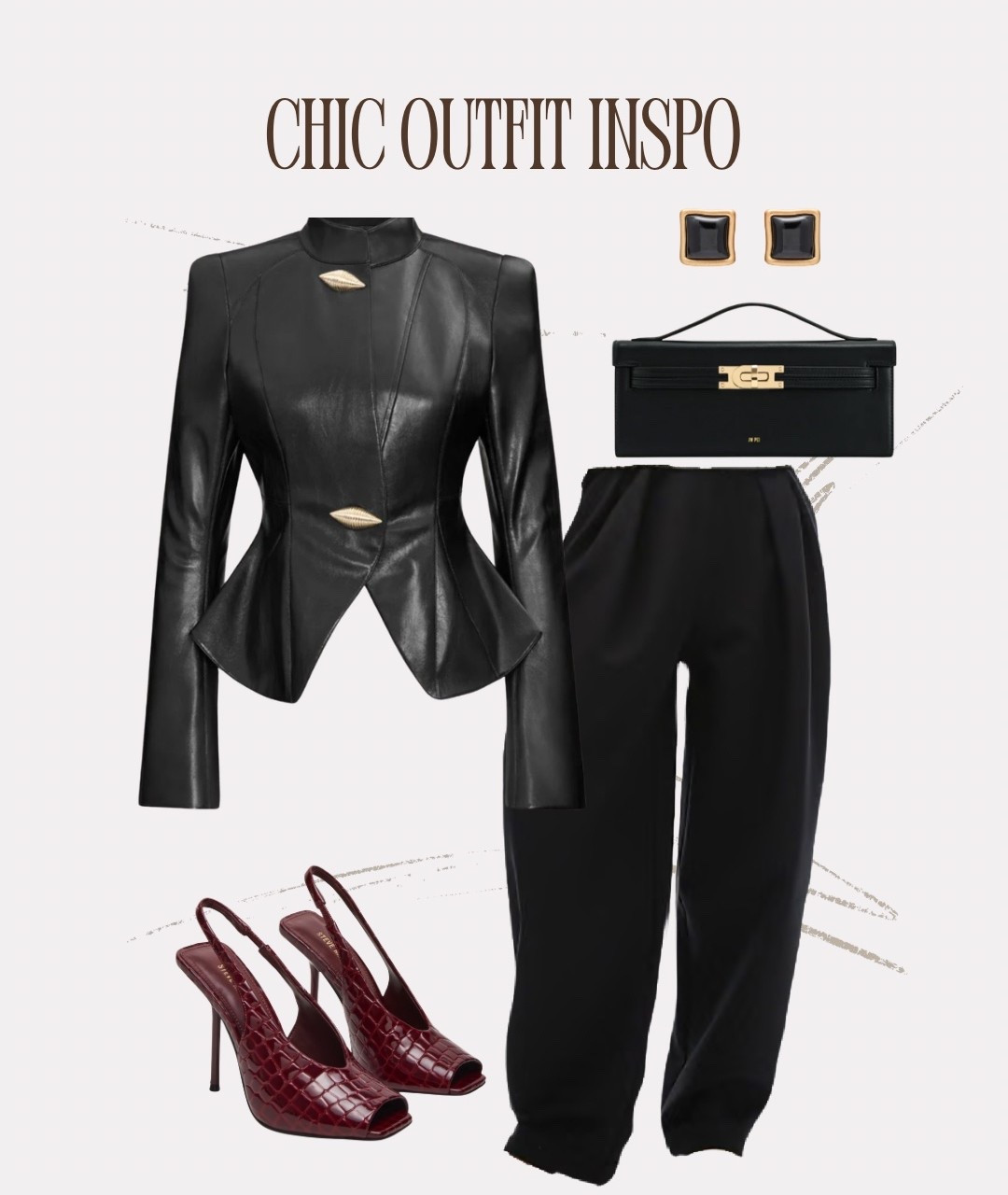 When classic black meets statement details ✨ Saving this for nights that call for chic energy.

#LTKgrwm #LTKHoliday #LTKSeasonal