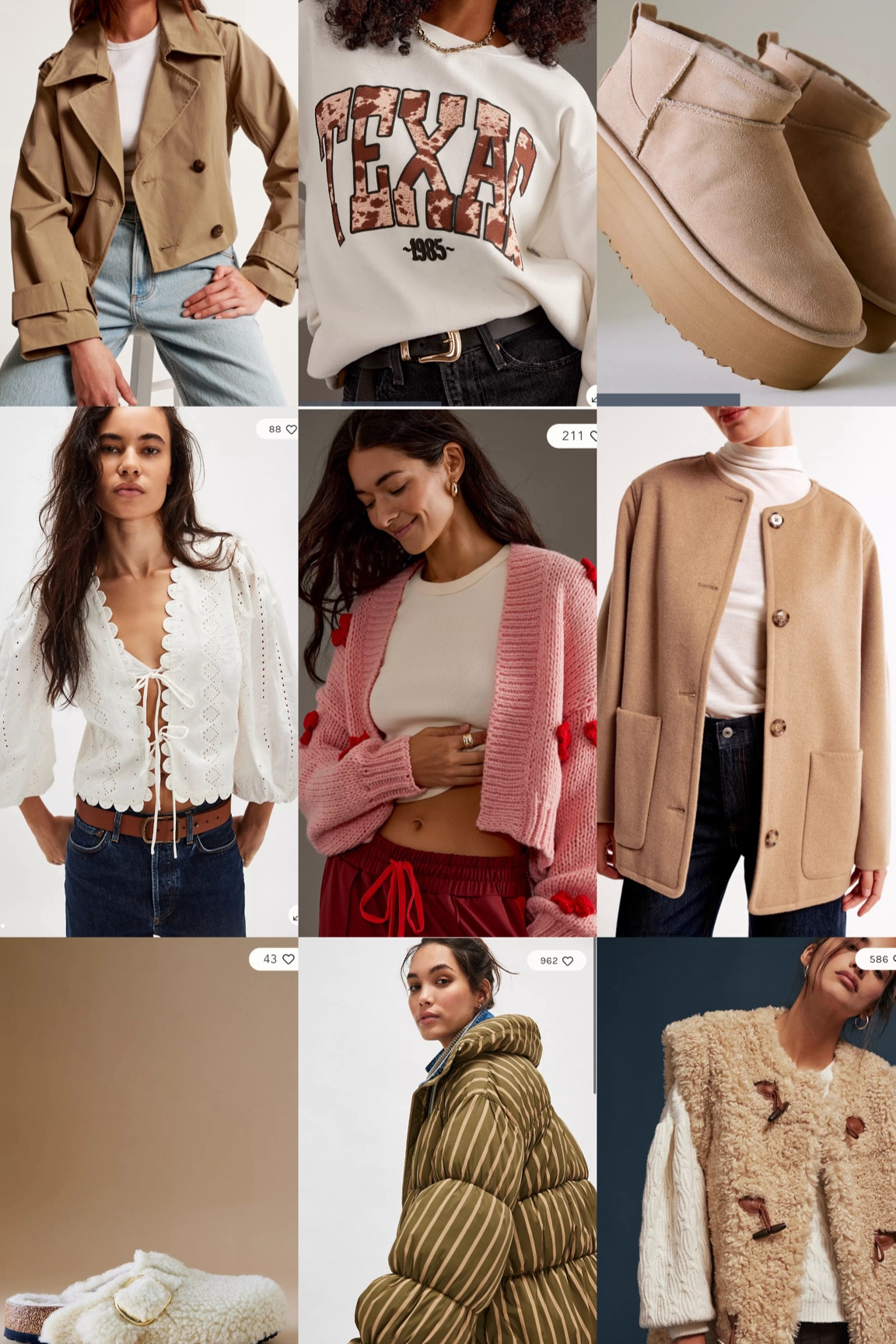 Autumn wardrobe wish list/ what I’m getting 🍁

#LTKautumn