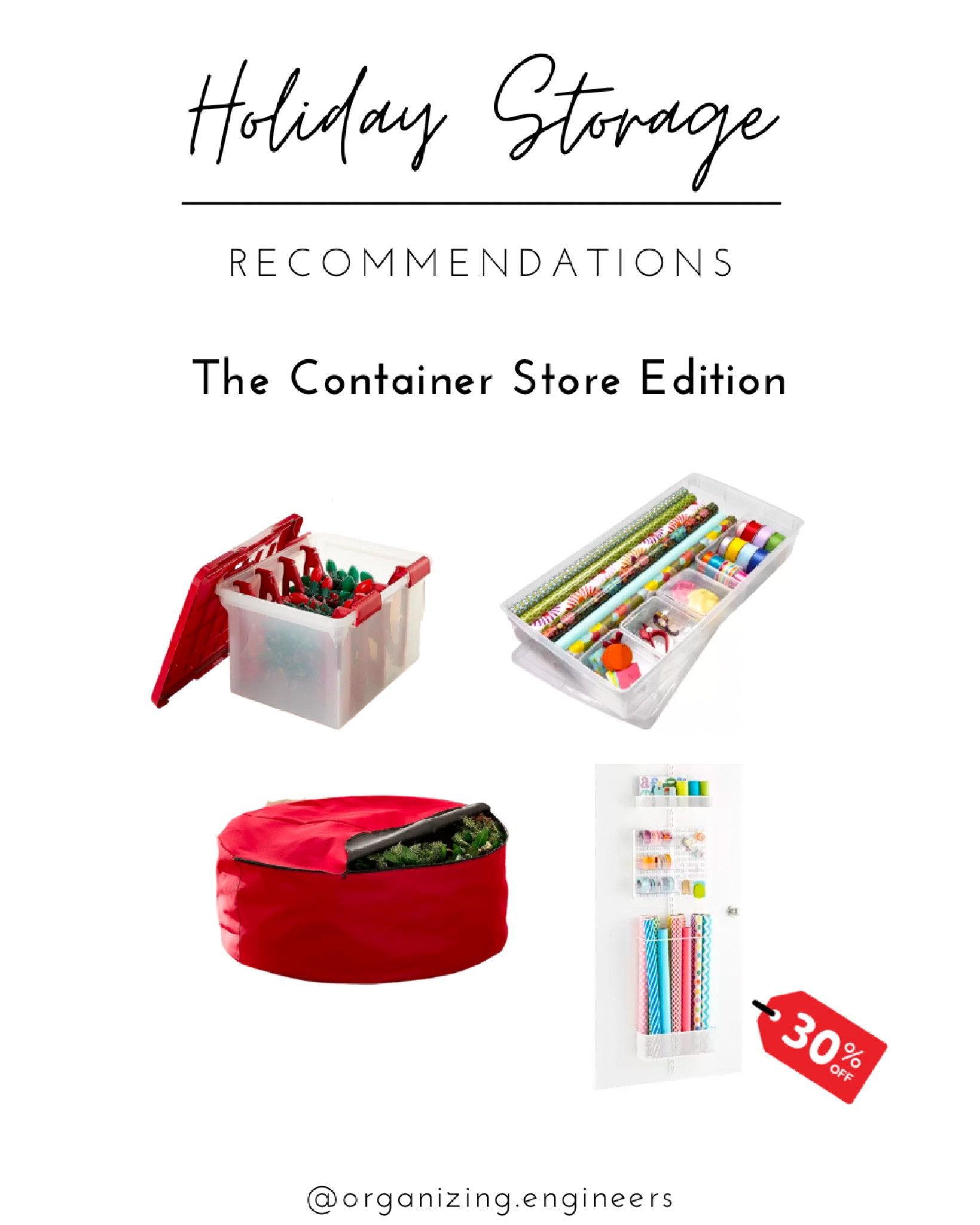 Holiday decor storage solutions ✨

#LTKsalealert #LTKhome #LTKHoliday