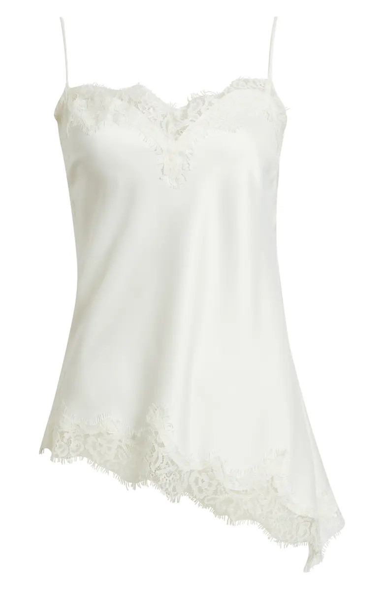 Lace Trim Satin Camisole | Nordstrom