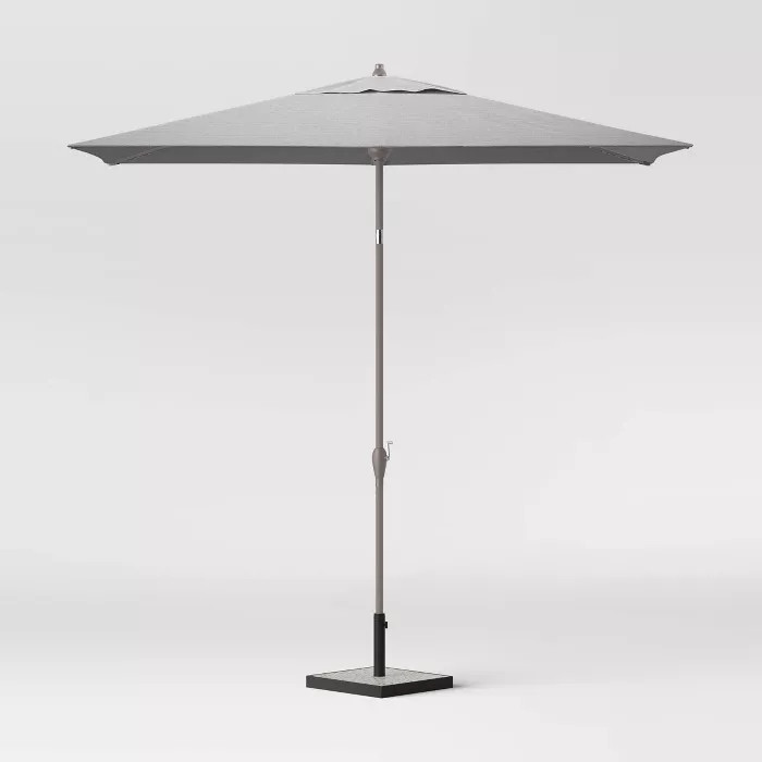 6.5' x 10' Rectangular Patio Umbrella Ash Pole - Project 62™ | Target