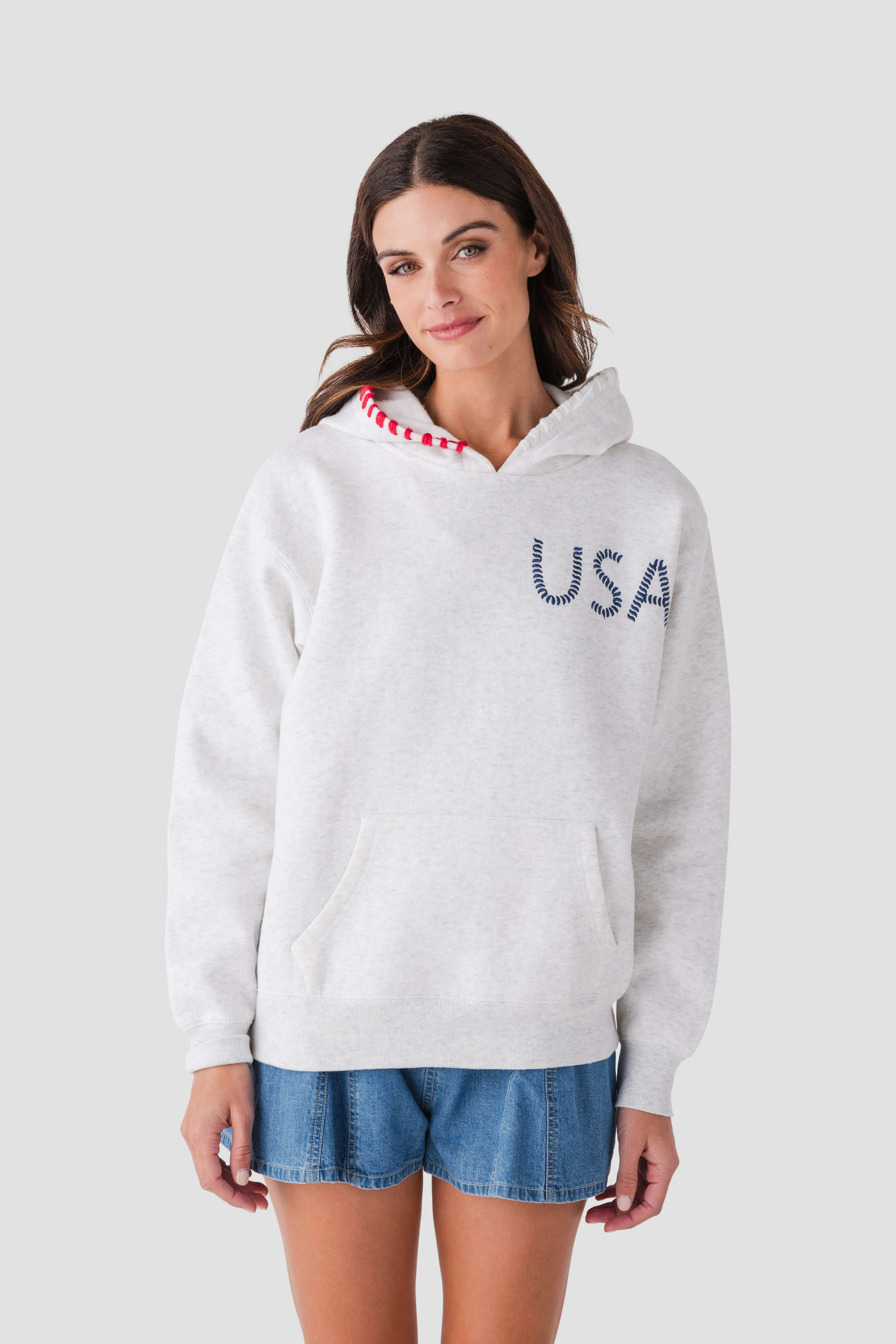 Vintage Havana Embroidered Surf Wash Hoodie | Social Threads