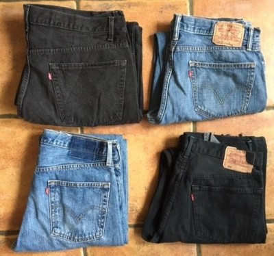 MEN`S LEVI`S JEANS "GRADE B" AUTHENTIC VINTAGE REGULAR FIT | eBay UK