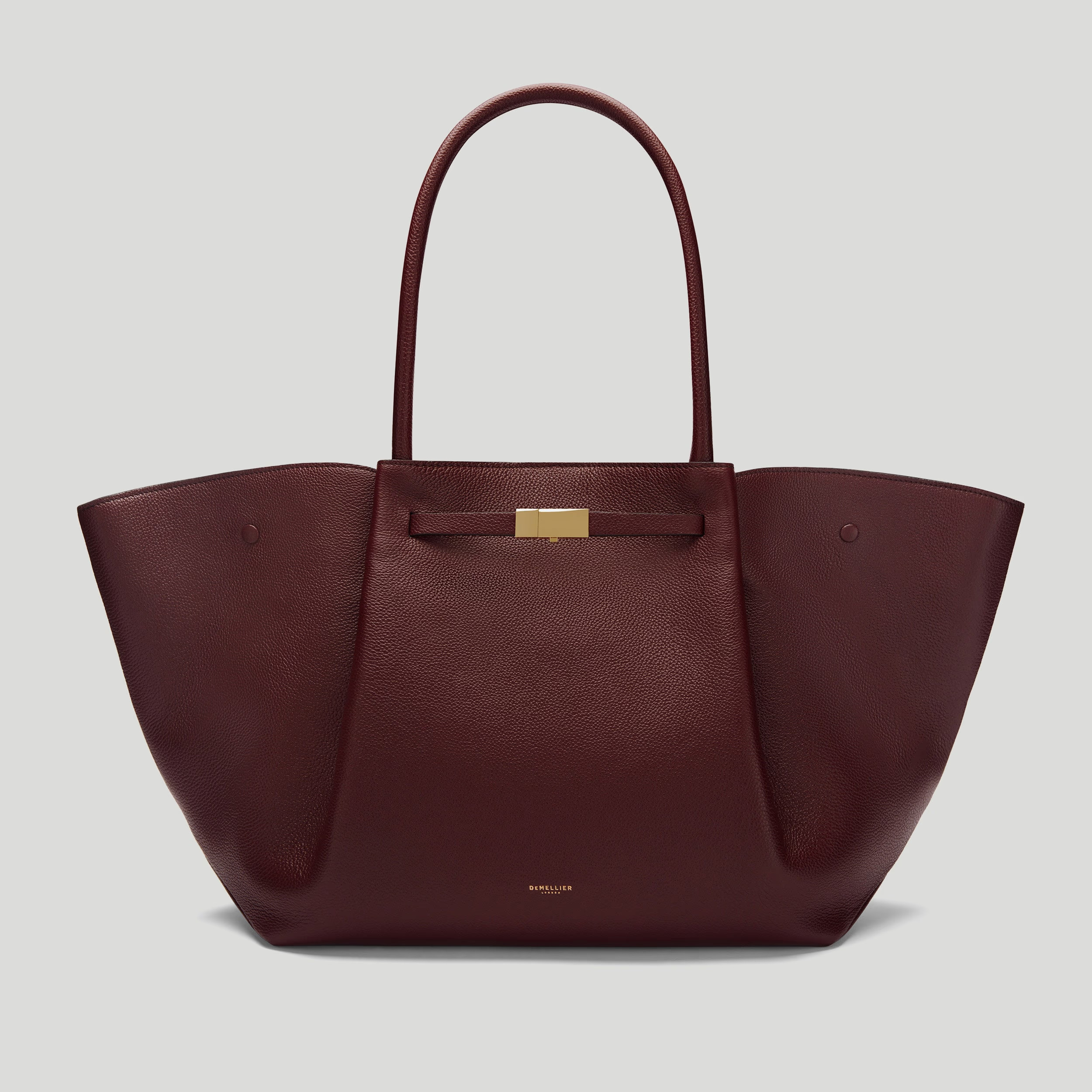 The New York | Burgundy Small Grain | DeMellier | DeMellier