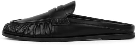 Mules for Women Penny Loafers Comfortable Dressy Slip on Backless Flats Slides Slippers Walking C... | Amazon (US)