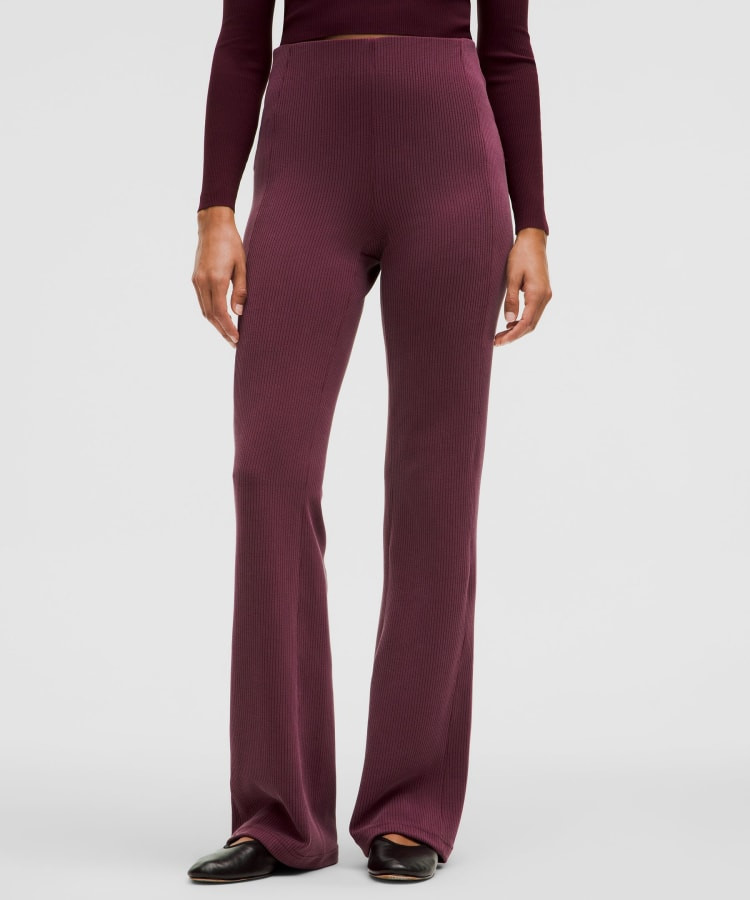 Ribbed Softstreme Flared Pant Regular - Resale | Lululemon (US)