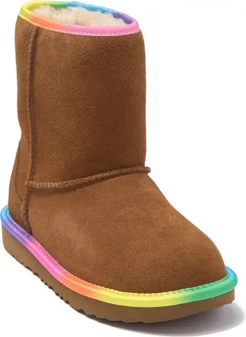 UGG® Rainbow Genuine Shearling Lined Boot | Nordstromrack | Nordstrom Rack