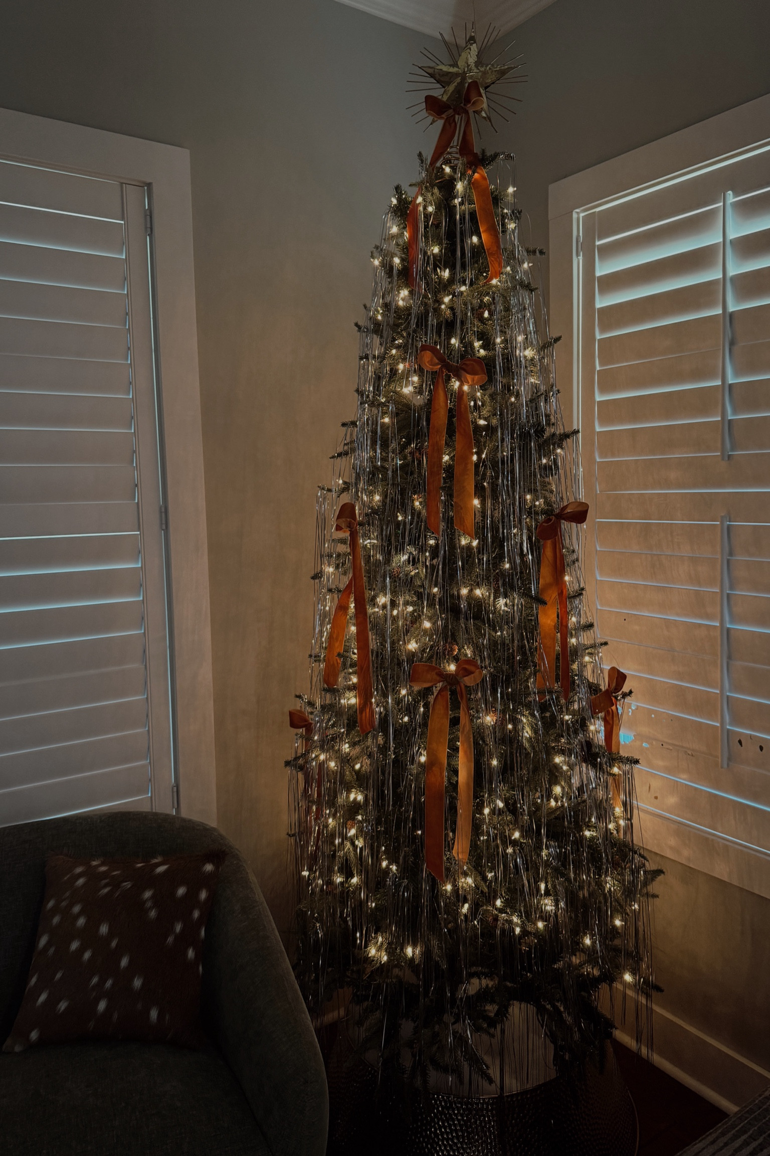 tinsel tree 

#LTKFindsUnder50 #LTKHoliday #LTKSeasonal