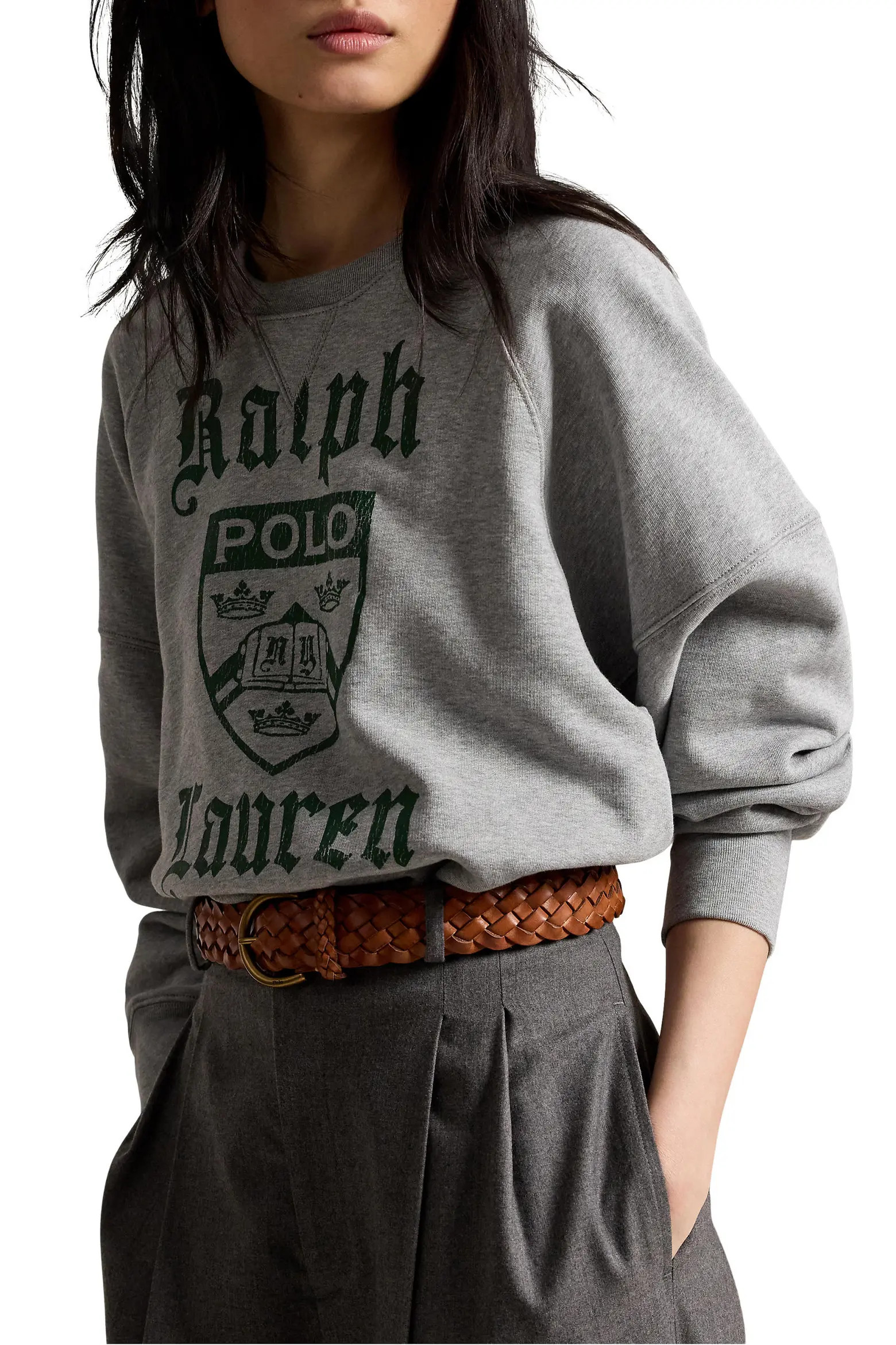 Polo Ralph Lauren Graphic Sweatshirt (Women) | Nordstrom | Nordstrom