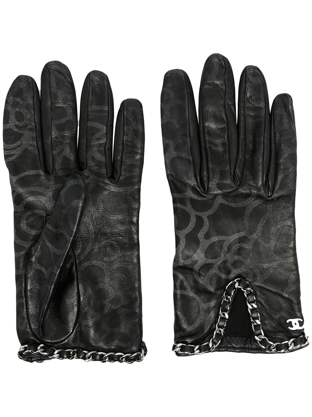 Camélia motif gloves | Farfetch Global