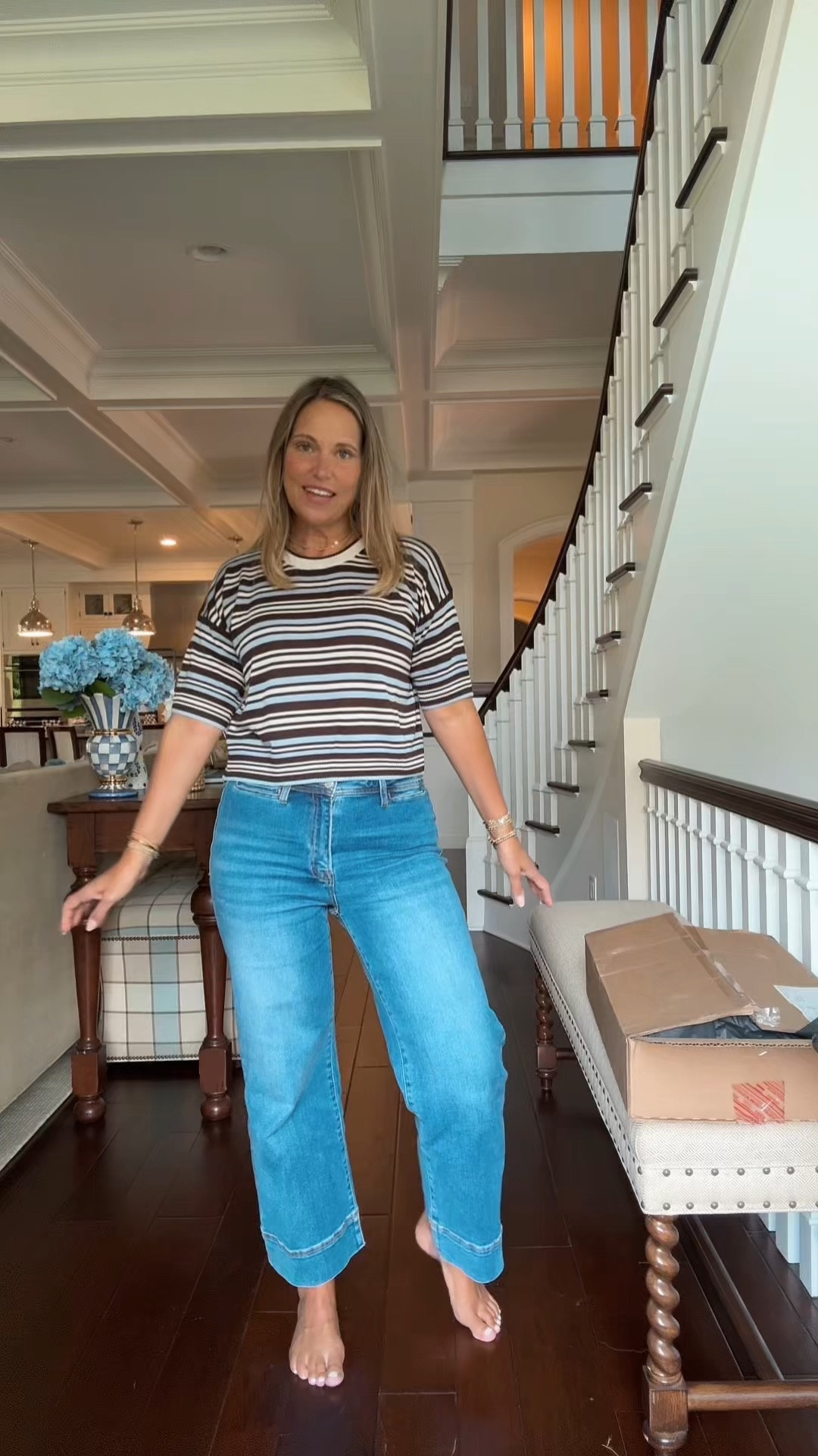 Check out this darling top! I paired it with these comfy jeans and I’m ready to go! s

#LTKdayinmylife #LTKOver40 #LTKMidsize