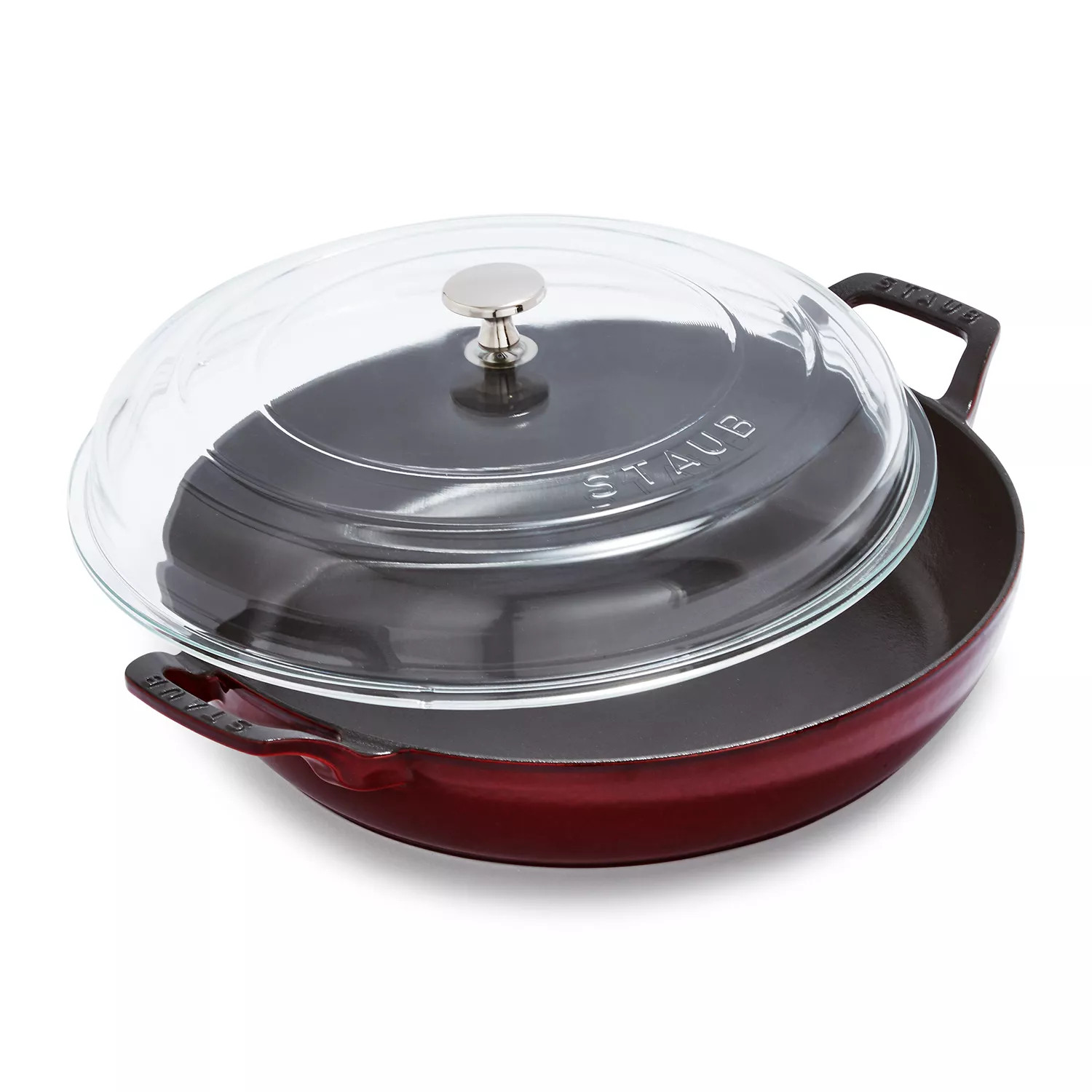 Staub Heritage All-Day Pan with Domed Glass Lid, 3.5 qt. | Sur La Table