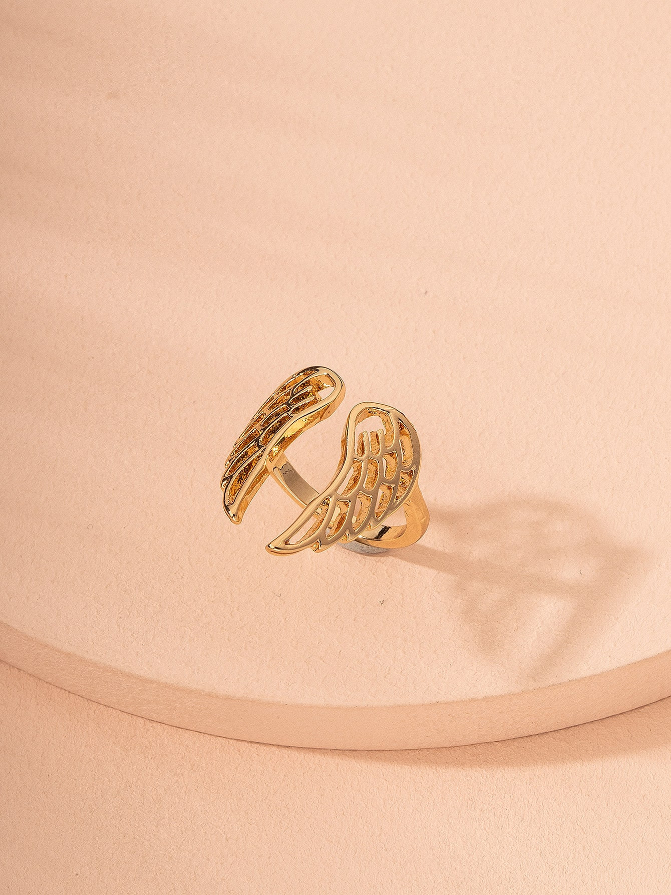 Wing Design Cuff Ring | SHEIN