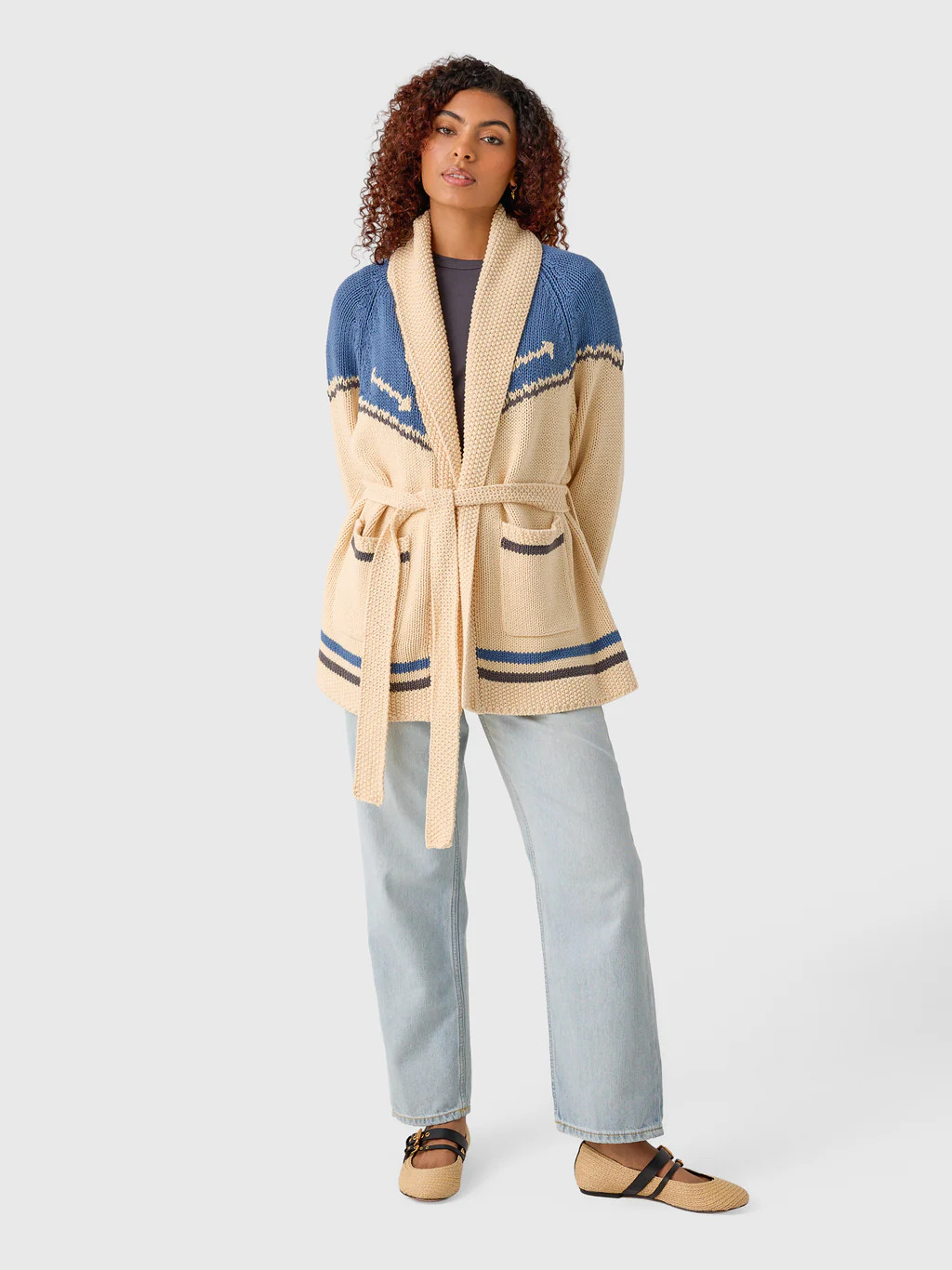 The Great X Stetson Women's The Western Riding Cardigan Sweater | Saint Bernard