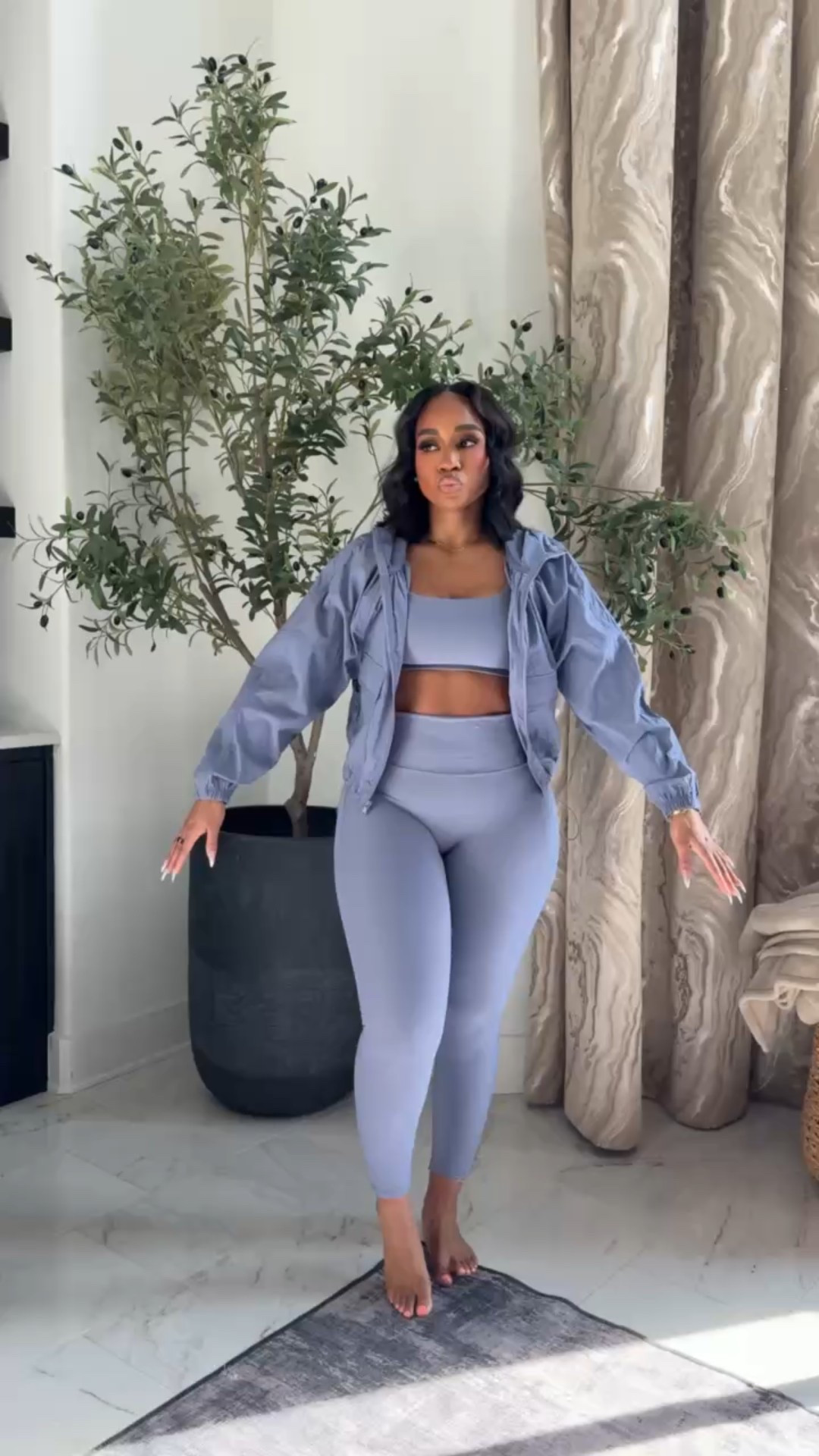 Activewear outfit find! Windbreaker, sports tank and leggings find! 

#LTKActive #LTKFindsUnder50 #LTKfitnessgoals