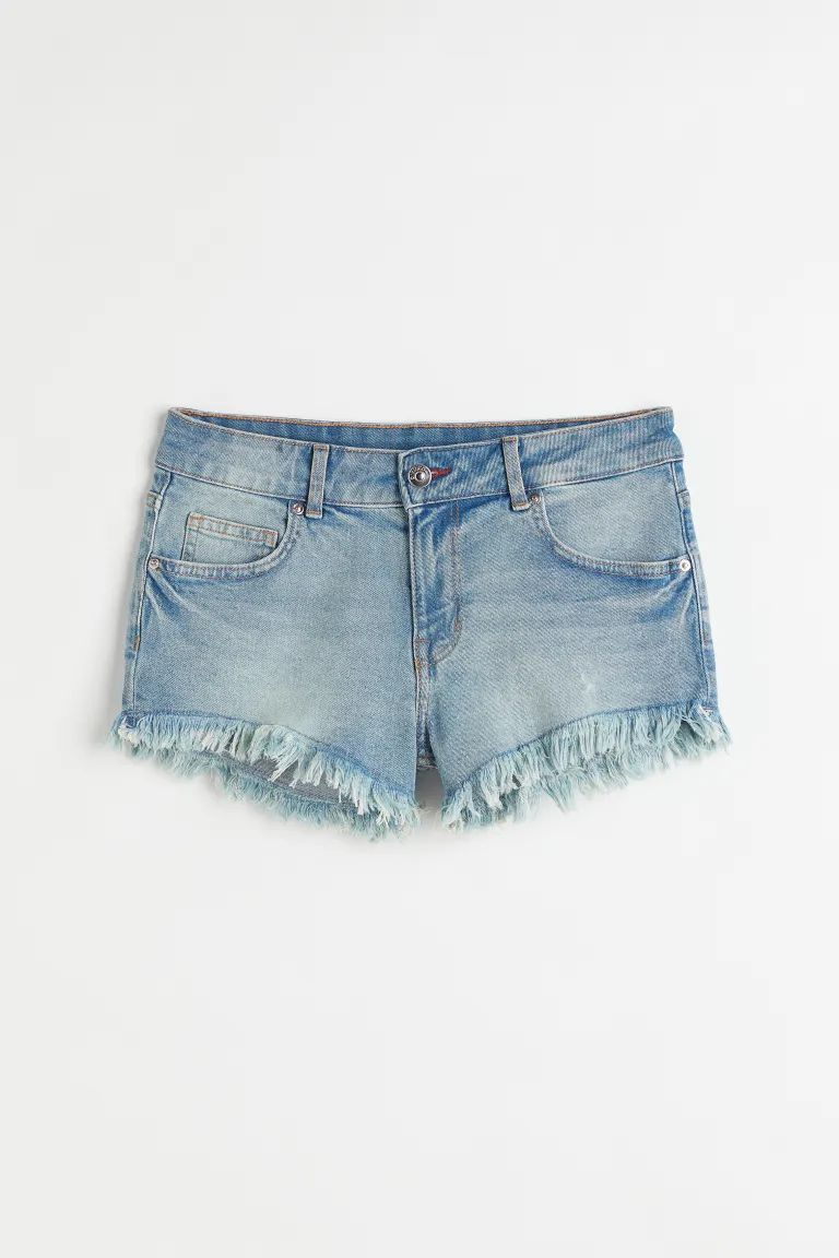Skinny Low Denim Shorts | H&M (US + CA)