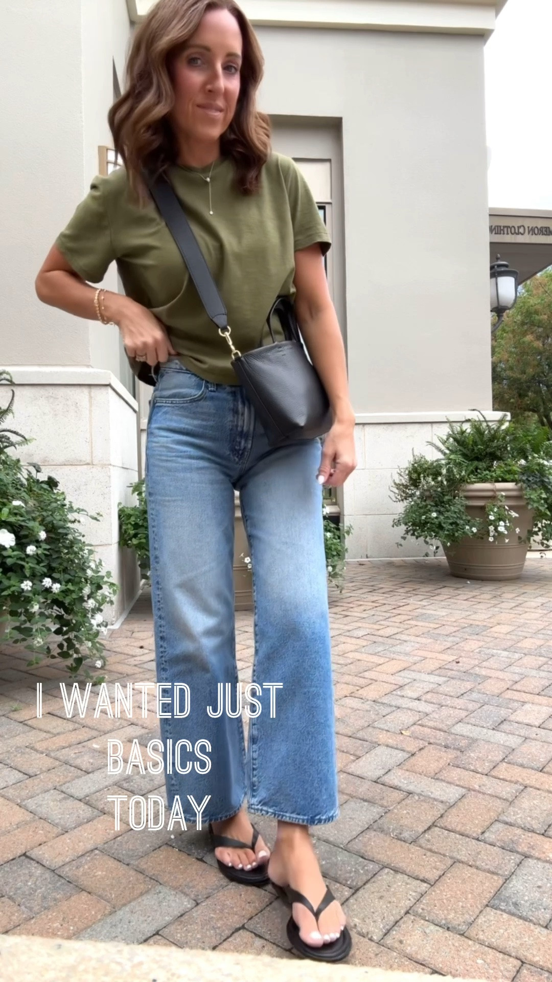 A simple jeans & tee kind of day. Simple Saturday outfit. Tee on sale. 
Tee S. Jeans TTS, 25.

#LTKSeasonal #LTKOver40 #LTKSaleAlert