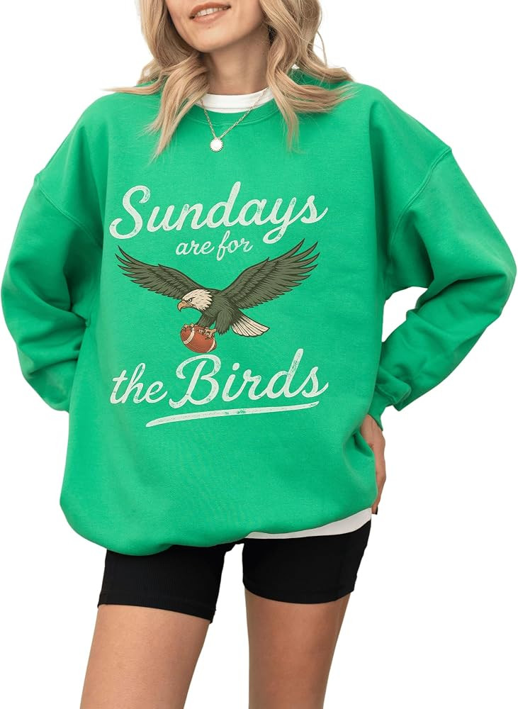 Daytee Sundays Are for the Birds Sweatshirt | Cozy Unisex Pullover | Game Day Apparel | Gift for ... | Amazon (US)