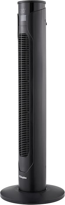 Dimplex DXACF Tower Fan with Remote Control, Quiet Cooling for Bedroom & Office, 3 Speeds, 4 Mode... | Amazon (UK)