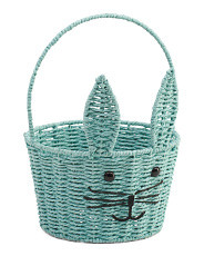 16in Bunny Basket With Pompom Tail | Baskets & Storage | Marshalls | Marshalls