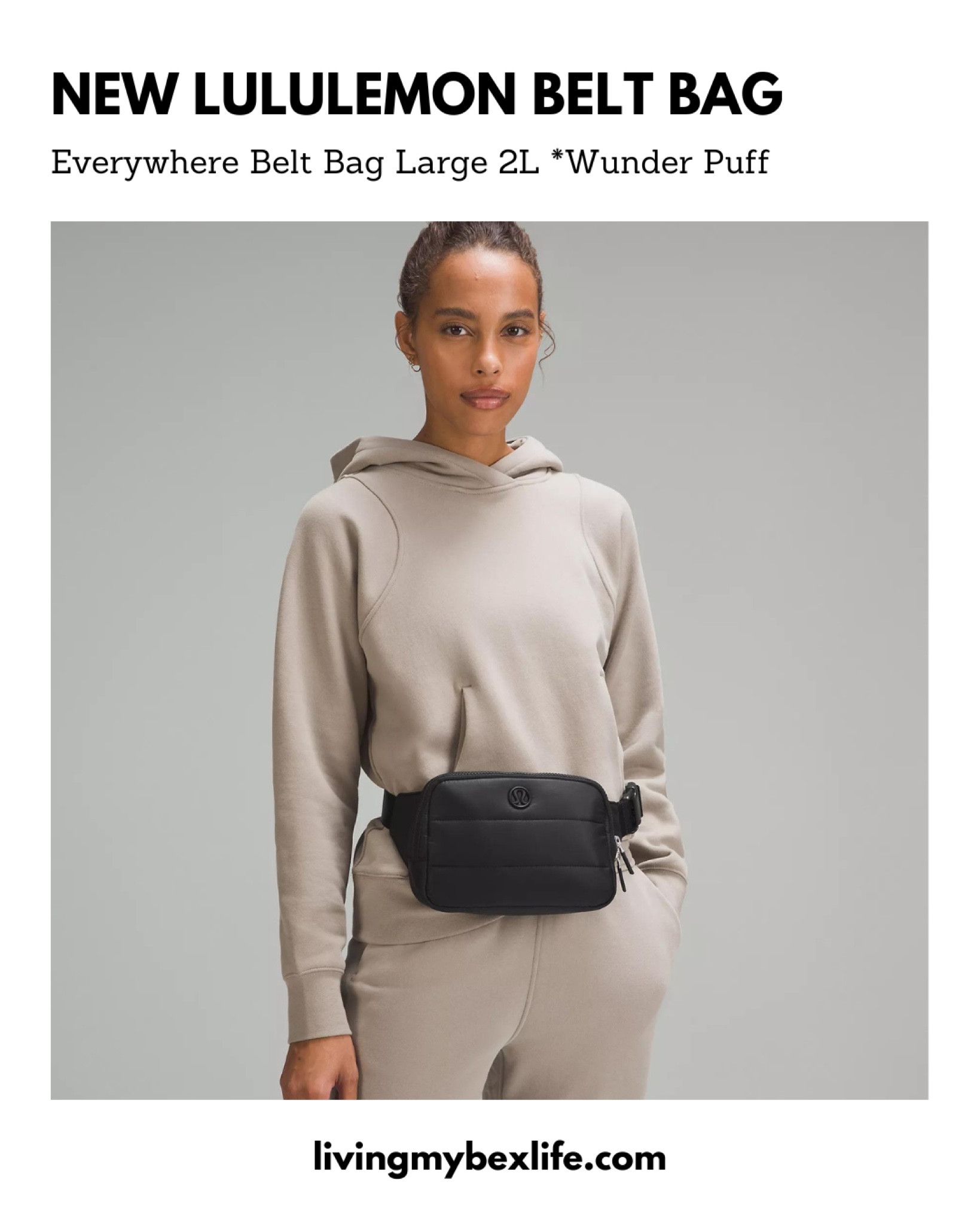 Track Everywhere Belt Bag Large 2L - Deep Luxe - ONE SIZE at Lululemon