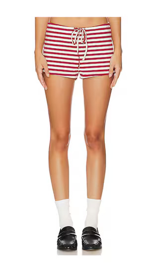 Kourt Bloomers in Wine Stripe | Revolve Clothing (Global)