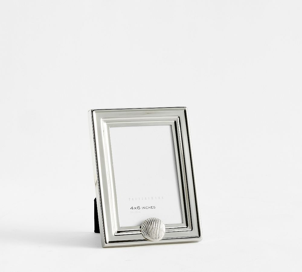 Silver Shell Icon Frames | Pottery Barn (US)