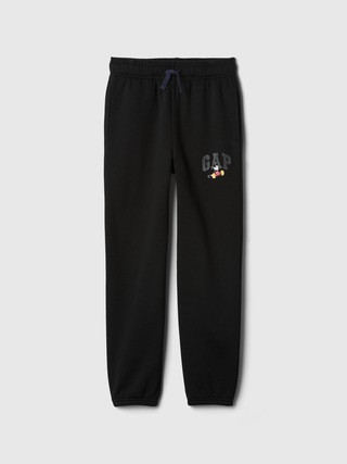 GapKids × Disney Mickey Mouse Logo Joggers | Gap Factory