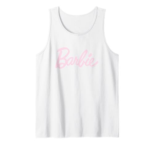 Barbie - Light Pink Barbie Logo Tank Top | Amazon (US)