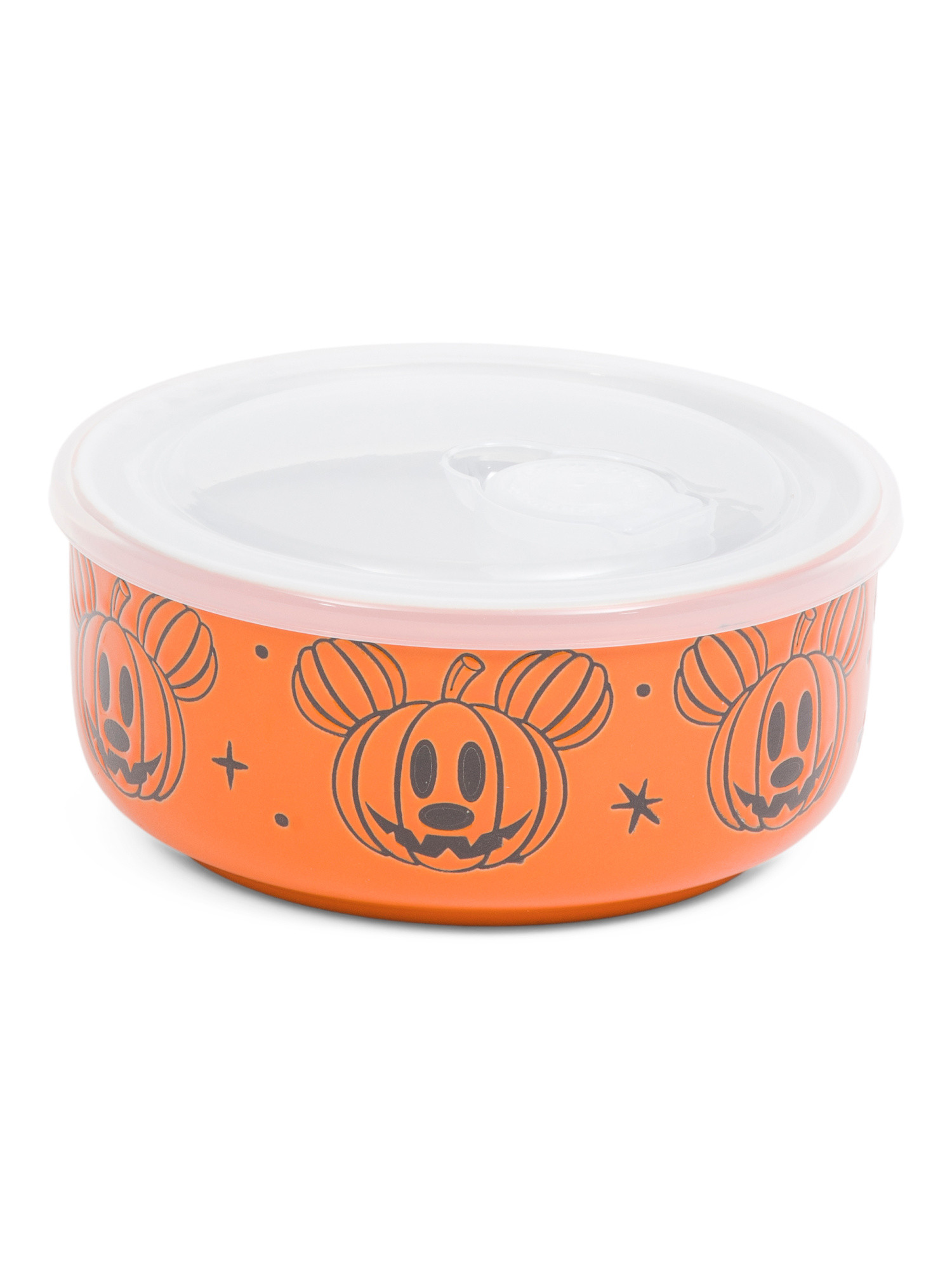 Small Mickey Jack O' Lantern Covered Bowl | TJ Maxx