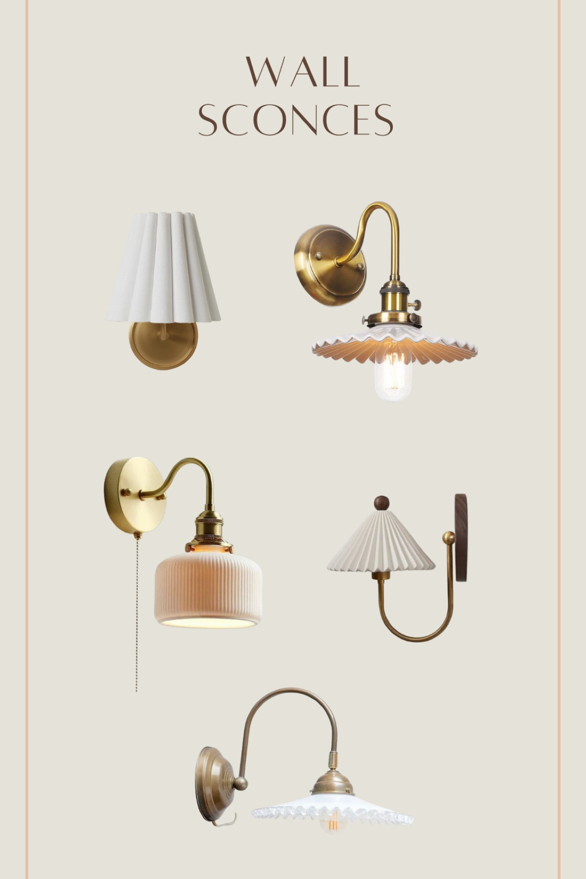 Wall sconces with fluted detail!   

#LTKMostLoved #LTKstyletip #LTKhome