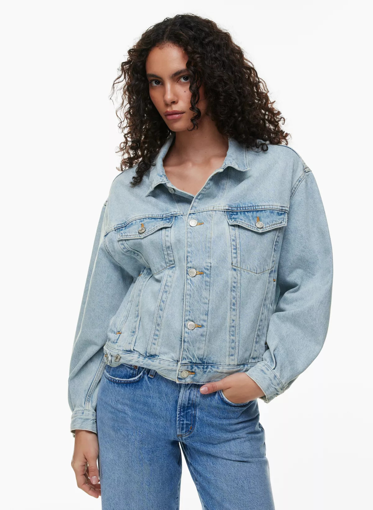CHARLI DENIM JACKET | Aritzia