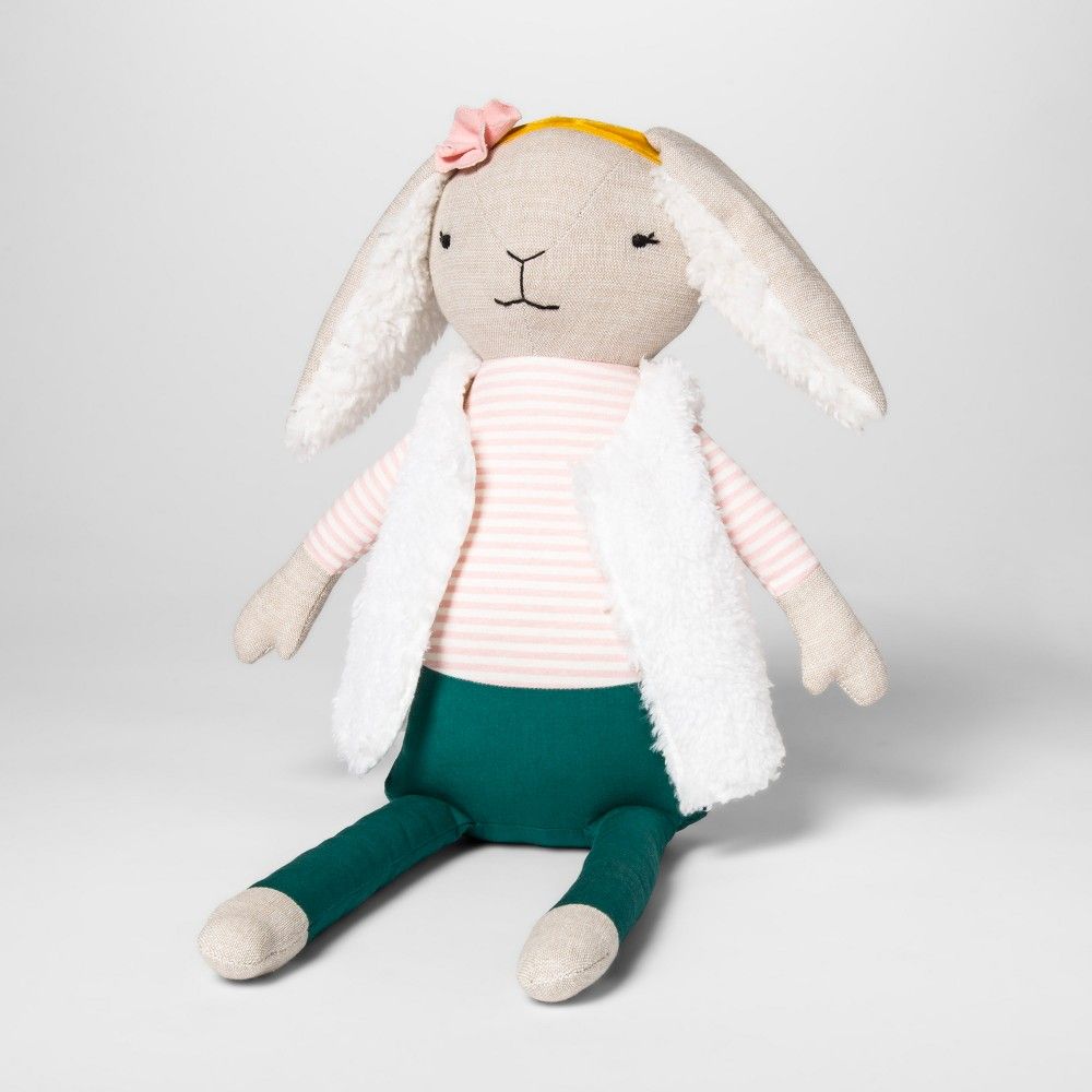Bunny Figural Throw Pillow - Pillowfort | Target