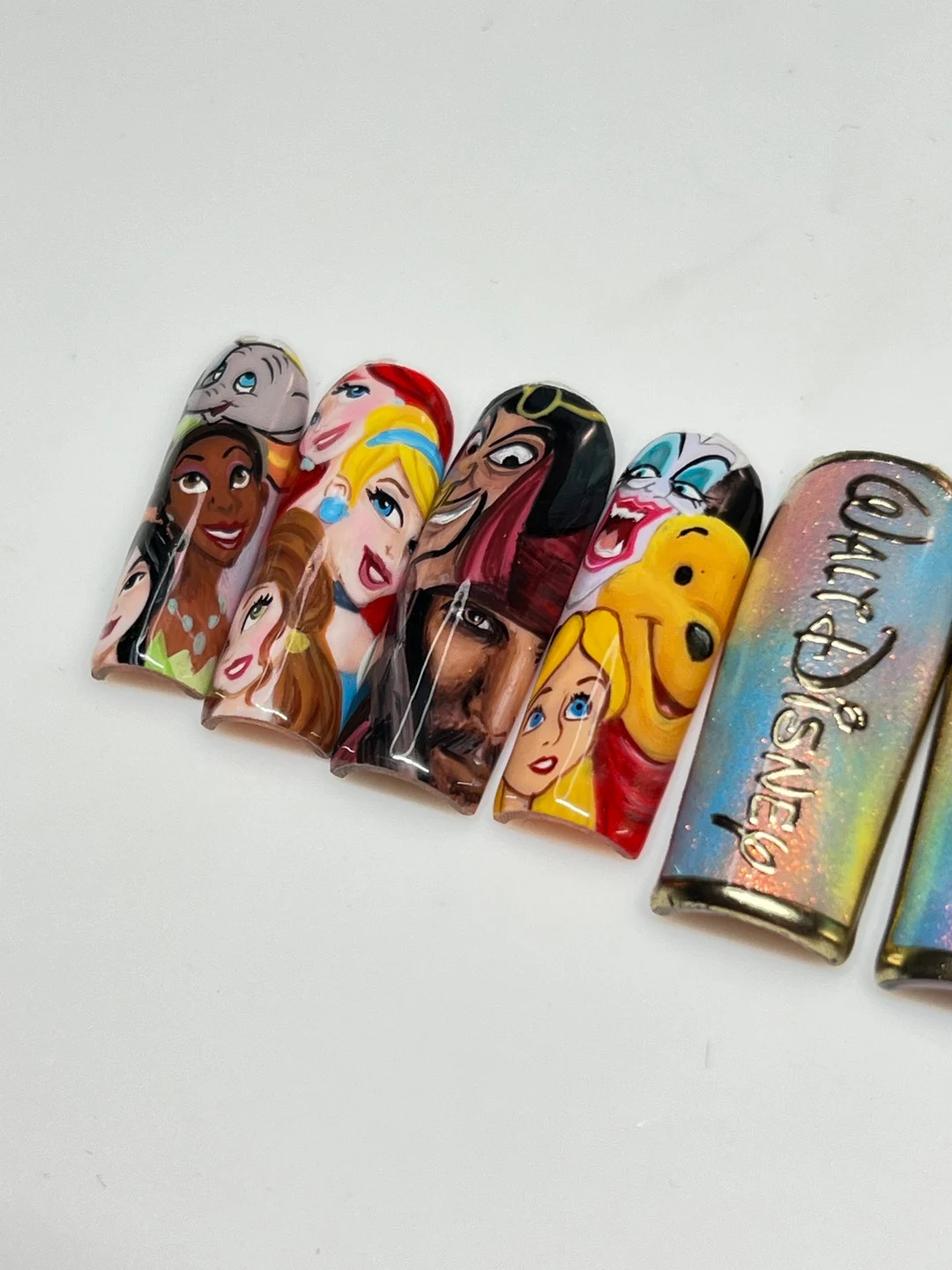 Ultimate Disney Press on Nails LIMITED EDITION Disney Nails Disneyworld Glue on Nails Fake Nails ... | Etsy (US)