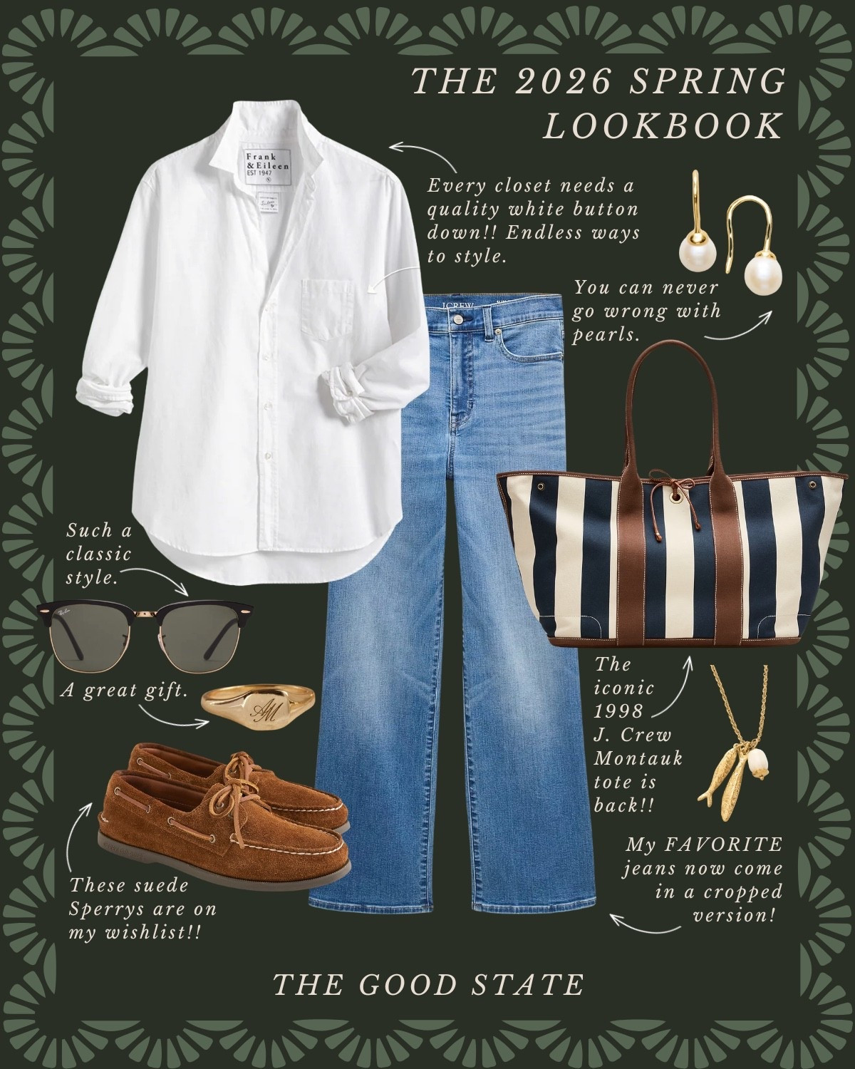 This is for the girlies planning a trip to the East Coast this summer. For the ones dreaming of warm sunshine on their skin, a light sweater and cool breeze, cobblestone streets lined with hydrangeas and sunset on a sailboat. Oh and their very own invite to the Kennedy Compound. This is for the ladies who love classic styles fit for a Kennedy. Styles that are timeless and elevated. Fun and feminine. For the ones who have their very own collection of boat totes, boat shoes and maybe even boats…? If so please share. This is for the wearers of stripes and gingham. The ones who accessorize with a cardigan over their shoulders and who are daring and chic enough to wear red lipstick on any given day. For the sunhat enthusiasts, iconic J.Crew rollneck lovers and for the lovers of all things nautical. For the ones who enjoy sailing in Newport, a picnic on the Cape Cod seashore and happy hour in Martha’s Vineyard. This collection is for you🦞 ⚓️ 🧺

#LTKSaleAlert #LTKActive #LTKootd