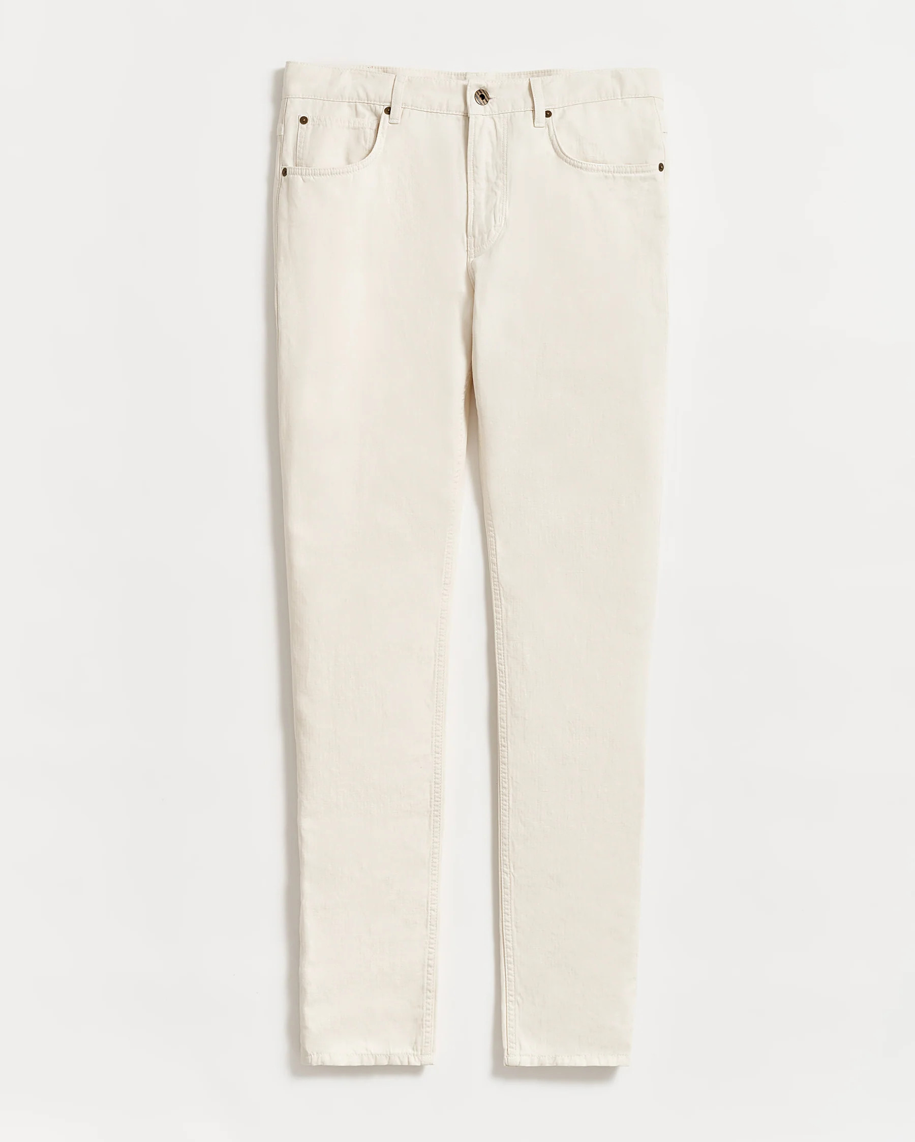 COTTON LINEN 5 POCKET PANT - | Billy Reid Inc.
