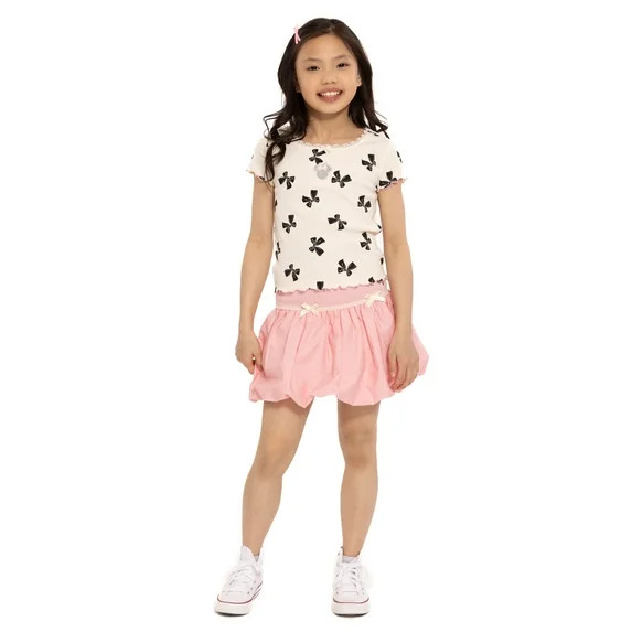 Minnie Mouse Girl's Skirt with 3D Bows, Sizes 4-16 | Walmart (US)